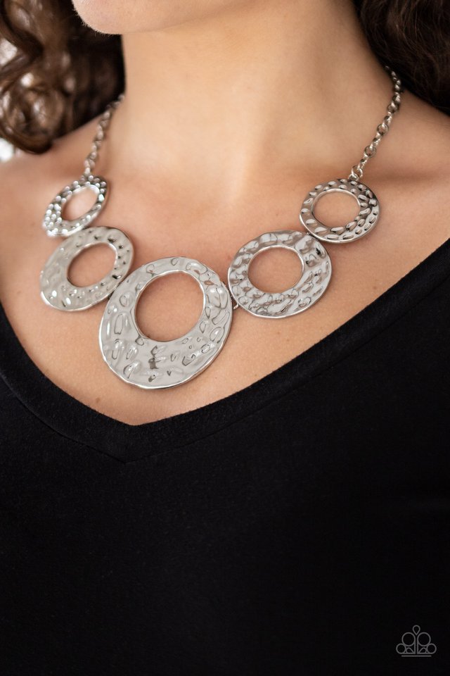 Silver Midley Metro Necklace