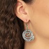 Statement Swirl - Black Necklace