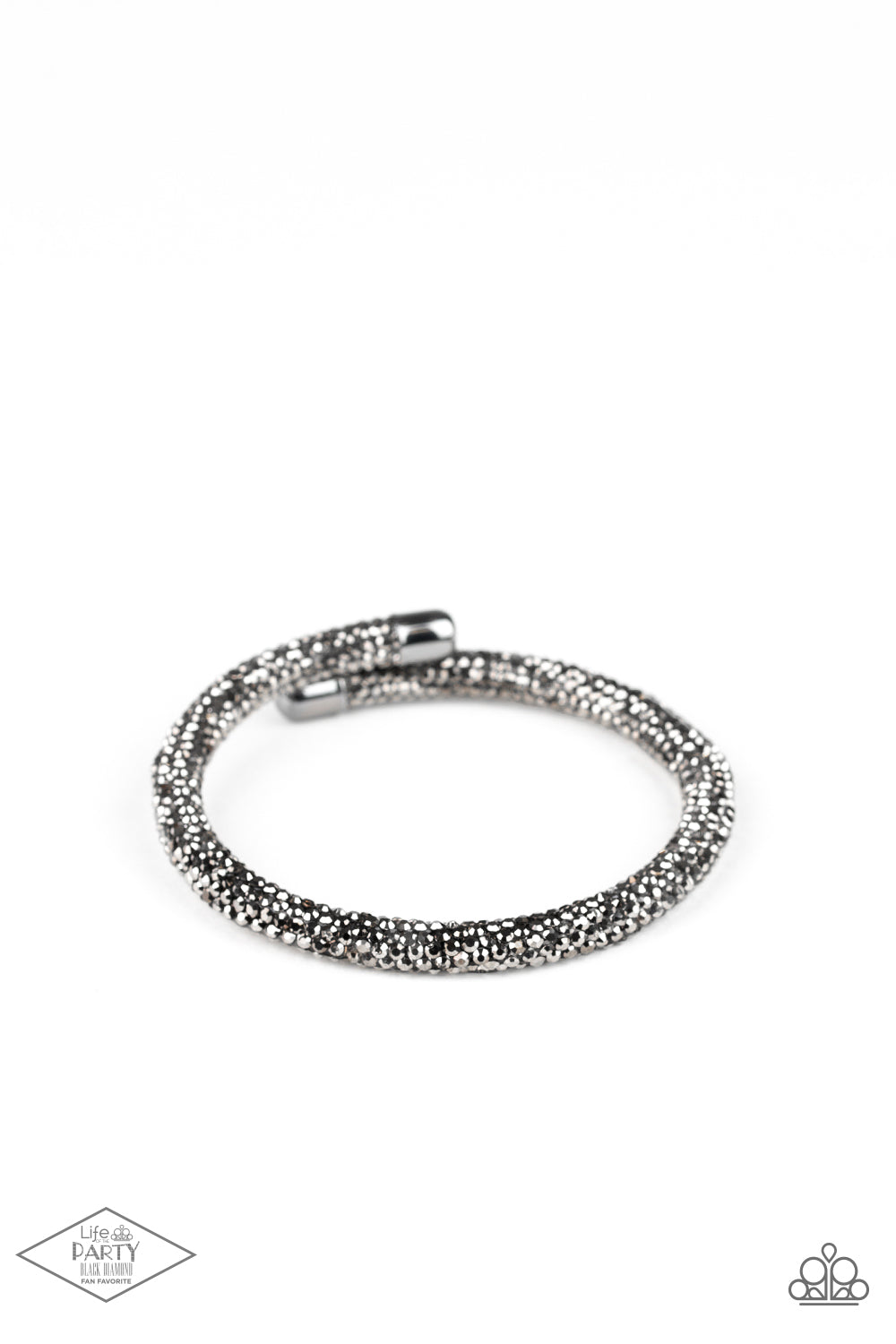 Stageworthy Sparkle - Black Bracelet