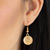Medallion Marvel - Gold Necklace