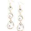 Metro Momentum - Gold Earrings