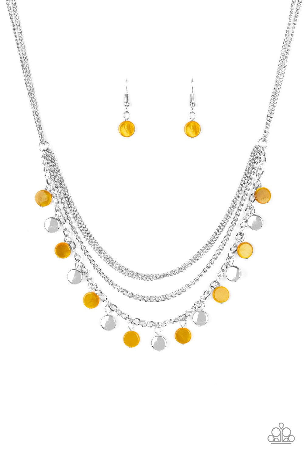 Beach Flavor - Yellow Necklace
