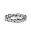Hammered Harmony - Black Bracelet
