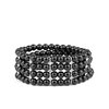 Stacked To The Top - Black Bracelet