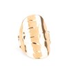 Retro Ripple - Gold Ring