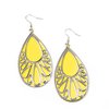 Loud and Proud - Yellow Earrings