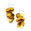 Now You SEQUIN It - Gold Earrings