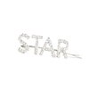 Star In Your Own Show - White Hair Clip