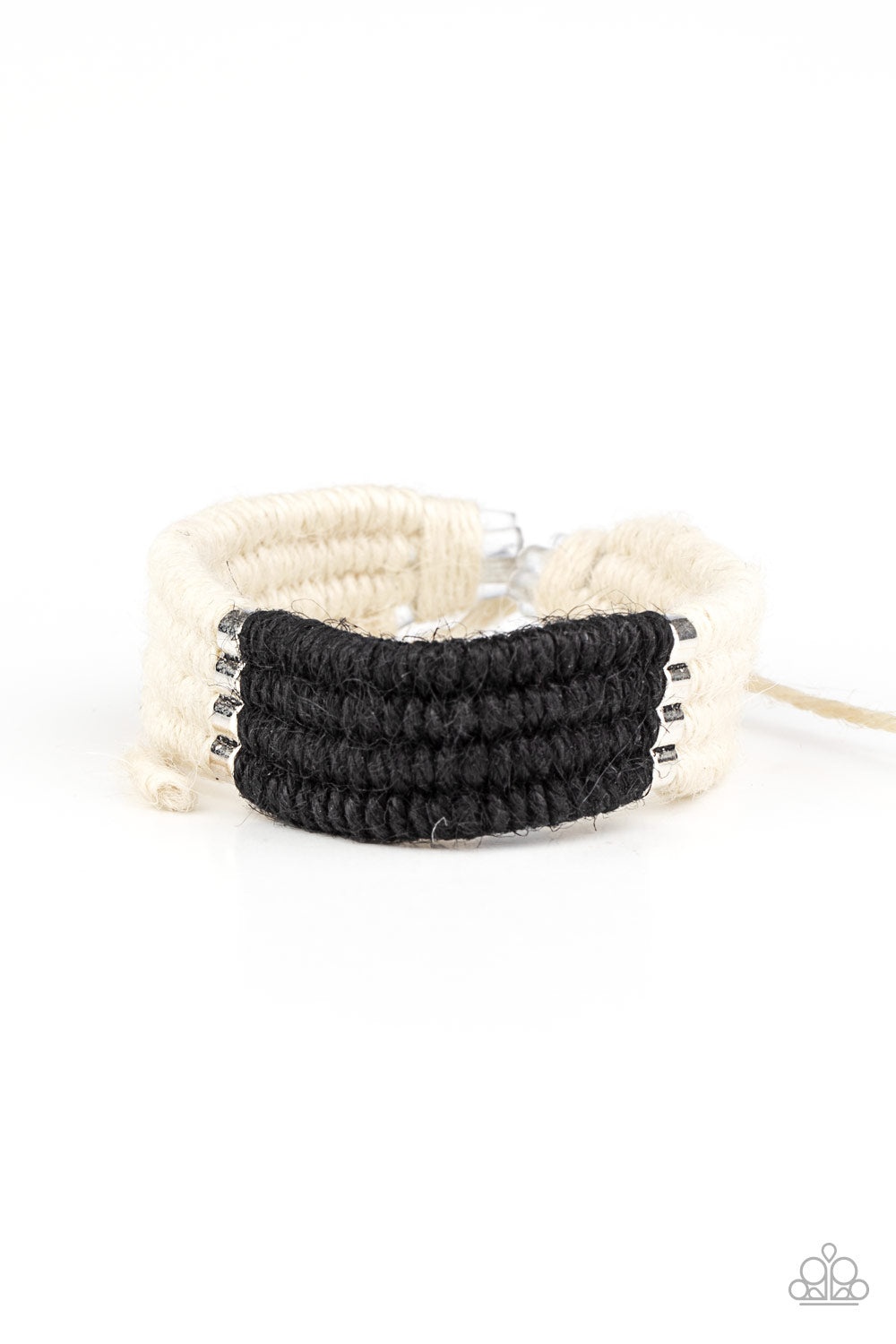 Hot Cross BUNGEE - Black Bracelet