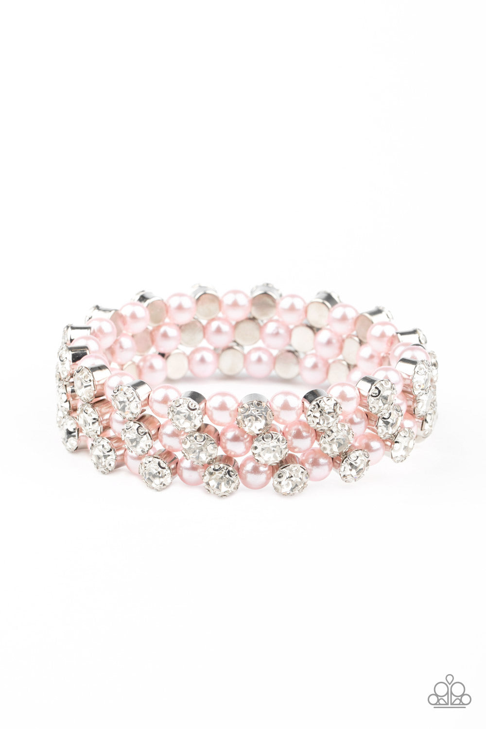 Metro Motif - Pink Bracelet