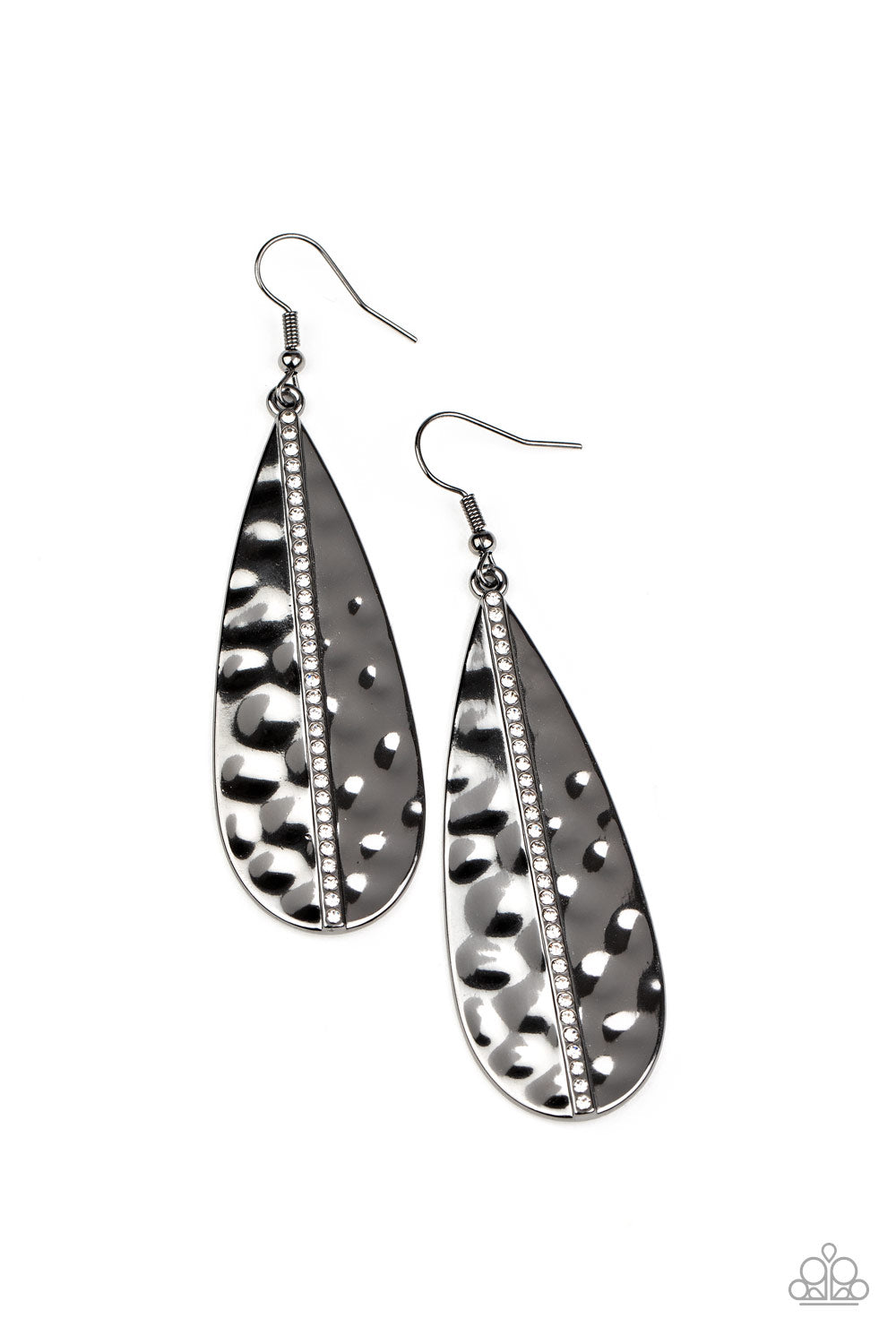 On The Up and UPSCALE - Black Earring