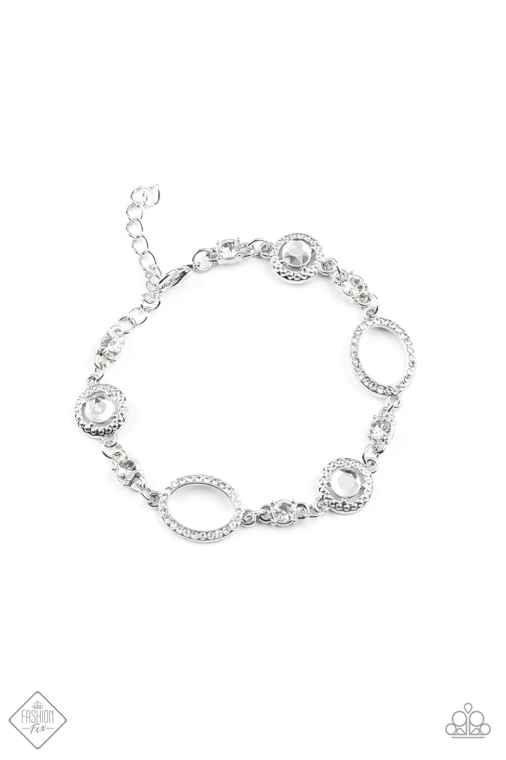 Wedding Day Demure - White Bracelet