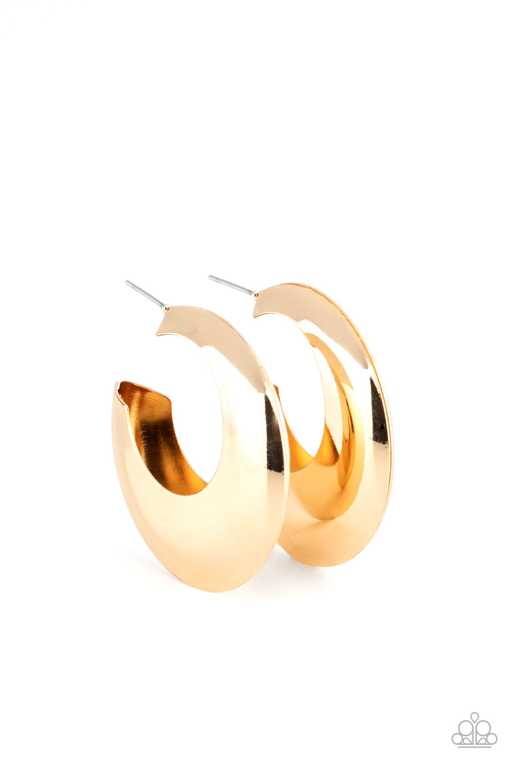 Chic CRESCENTO - Gold Earring
