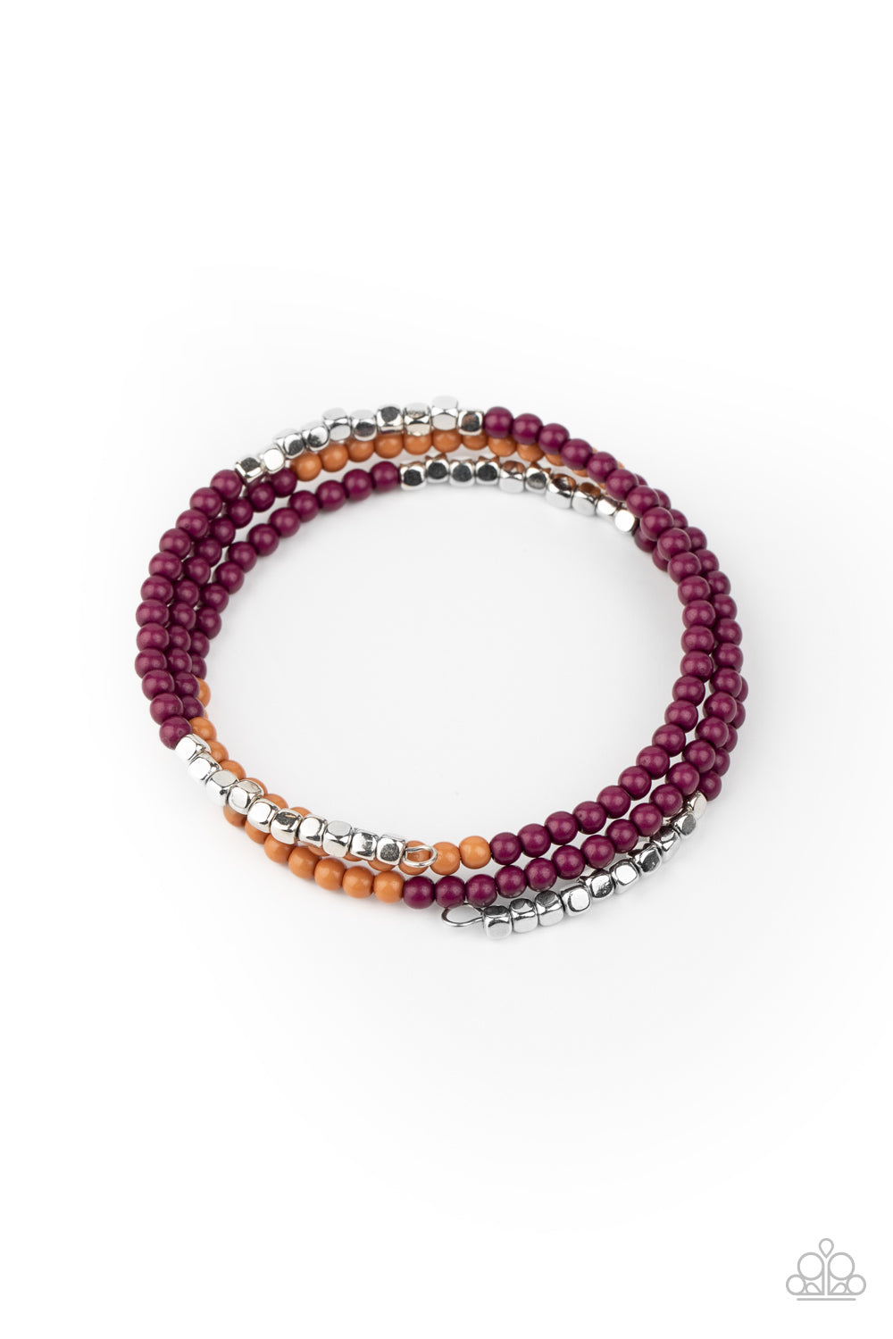 Spiral Dive - Purple Bracelet