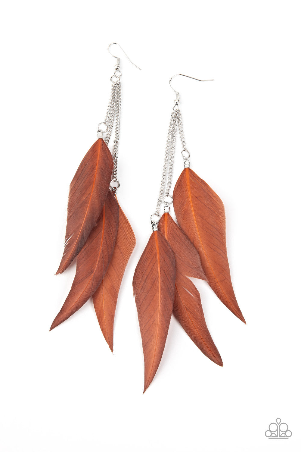 West Side Western - Brown Earring