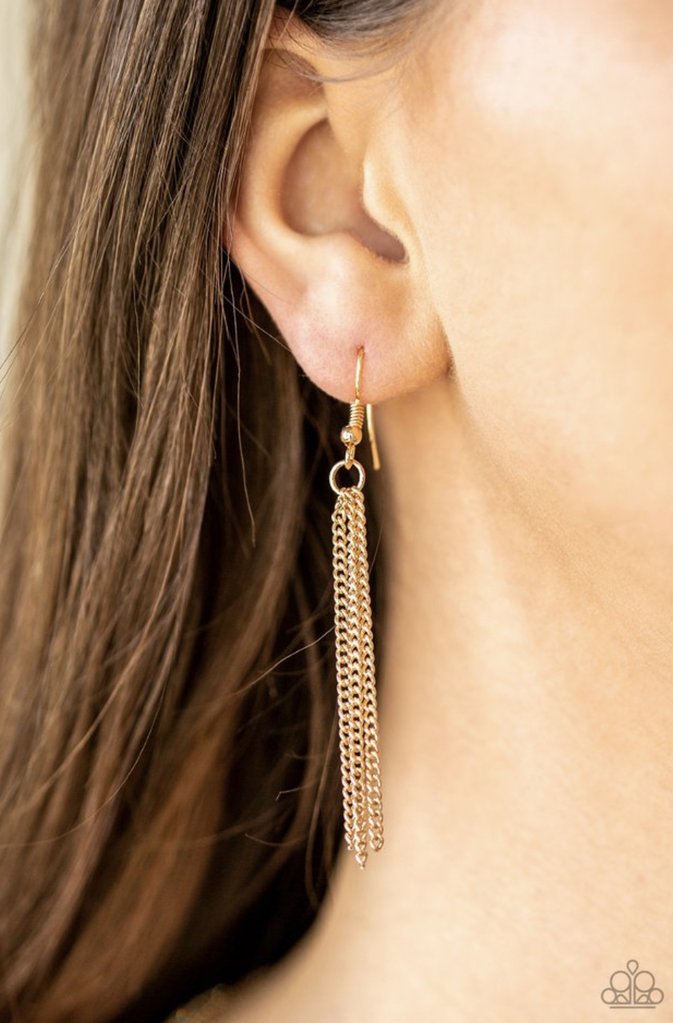 SLEEK And Destroy - Gold Necklace