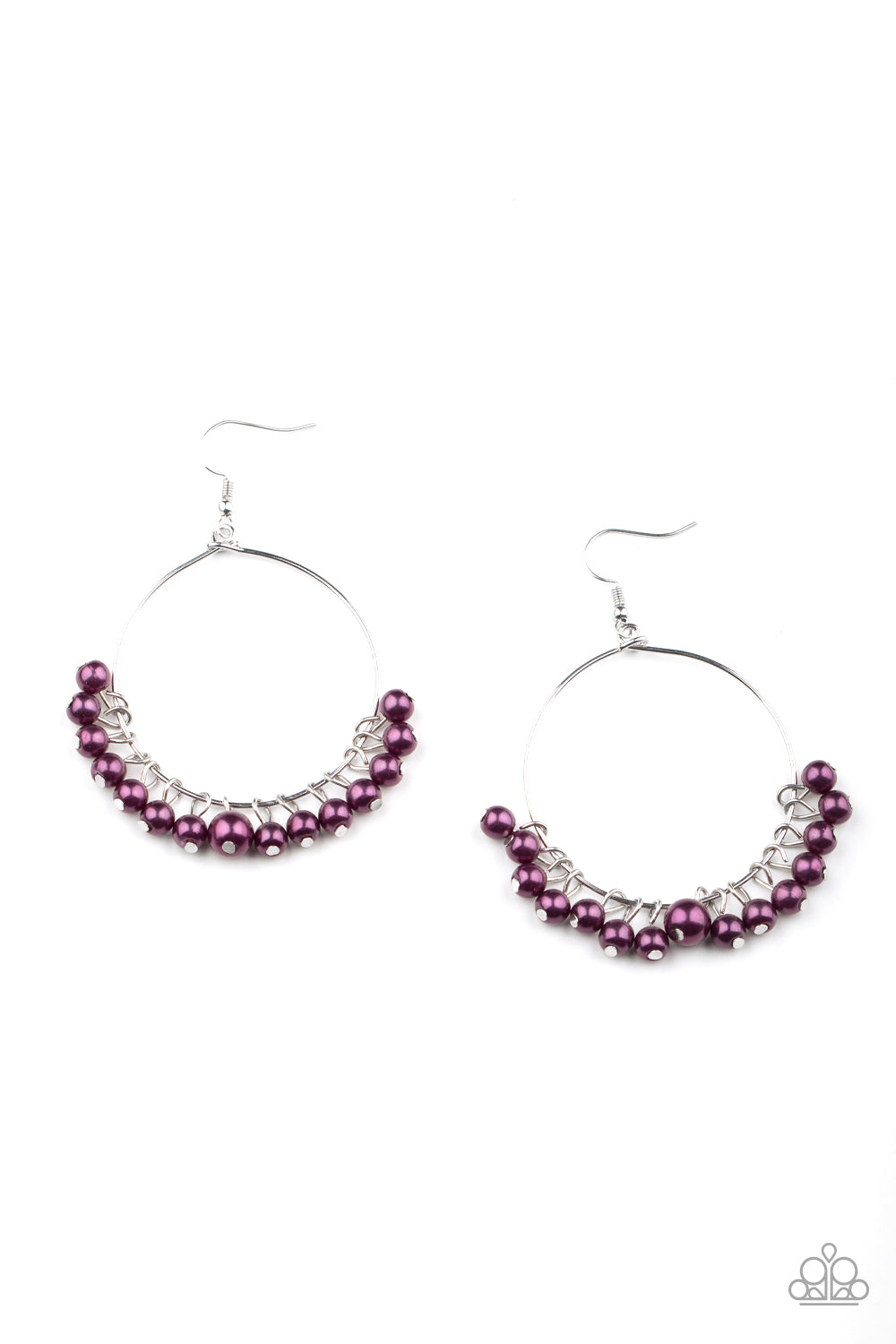 Things Are Looking UPSCALE - Purple Earring