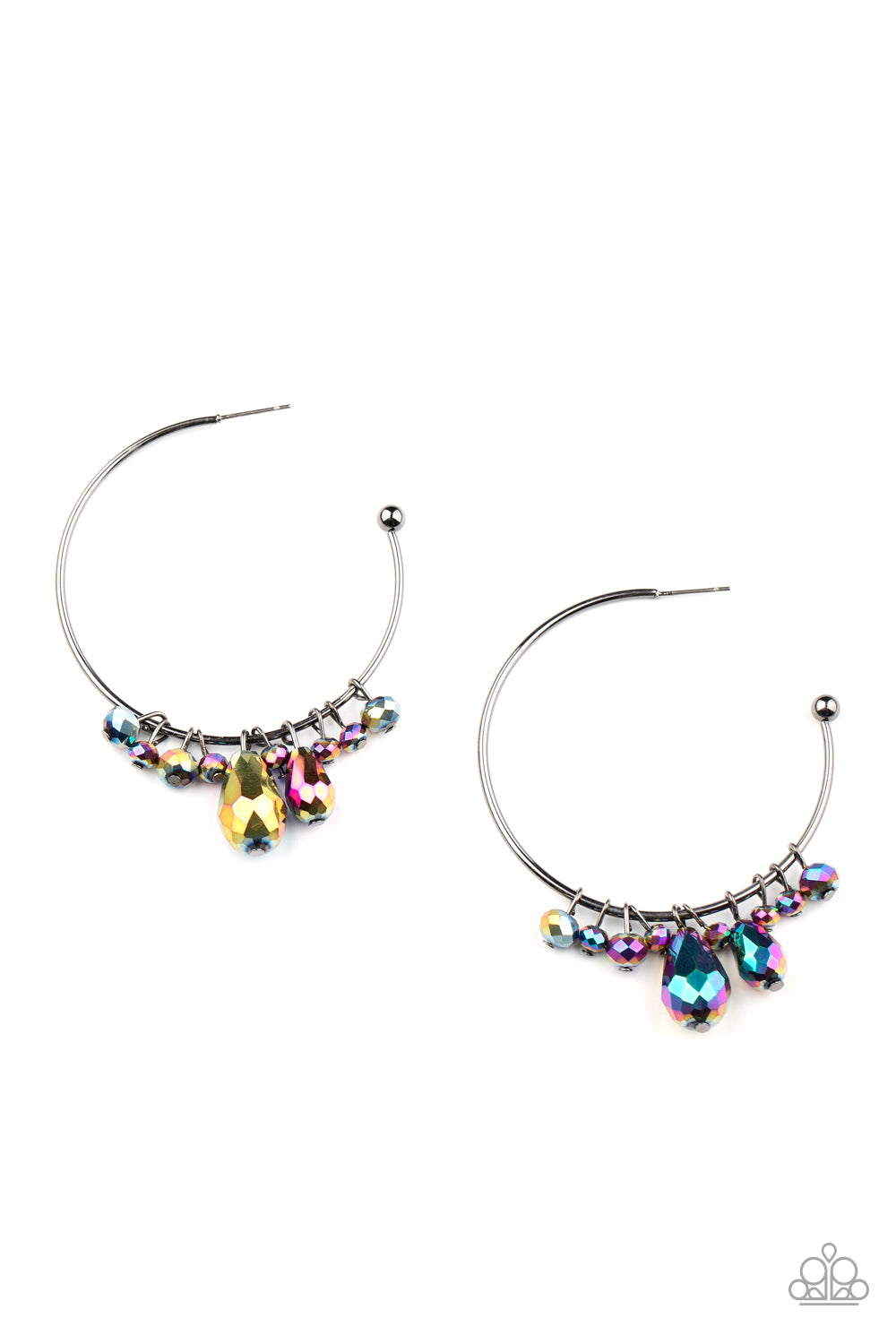 Dazzling Downpour - Multi Earring