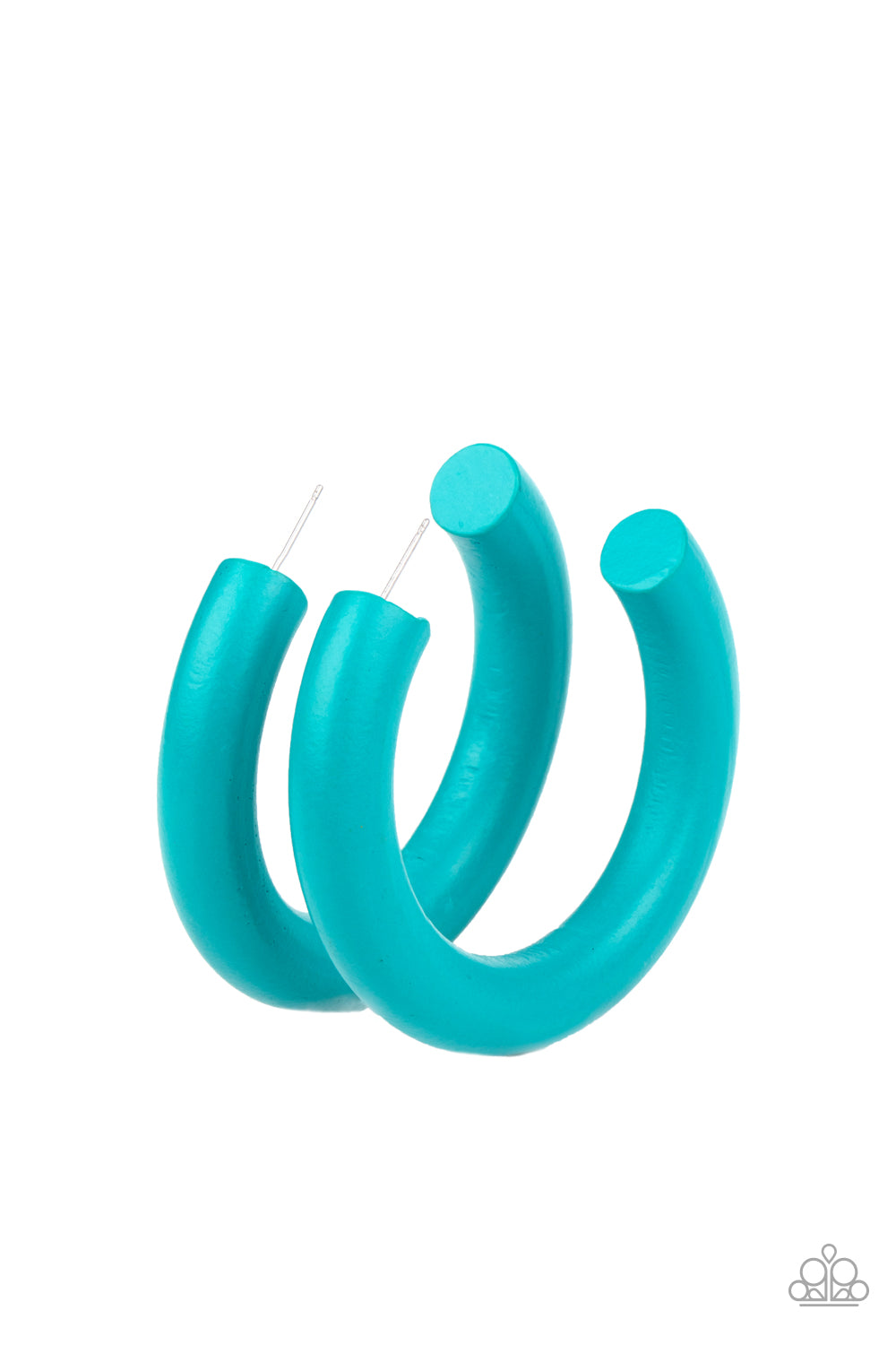 I WOOD Walk 500 Miles - Blue Earring