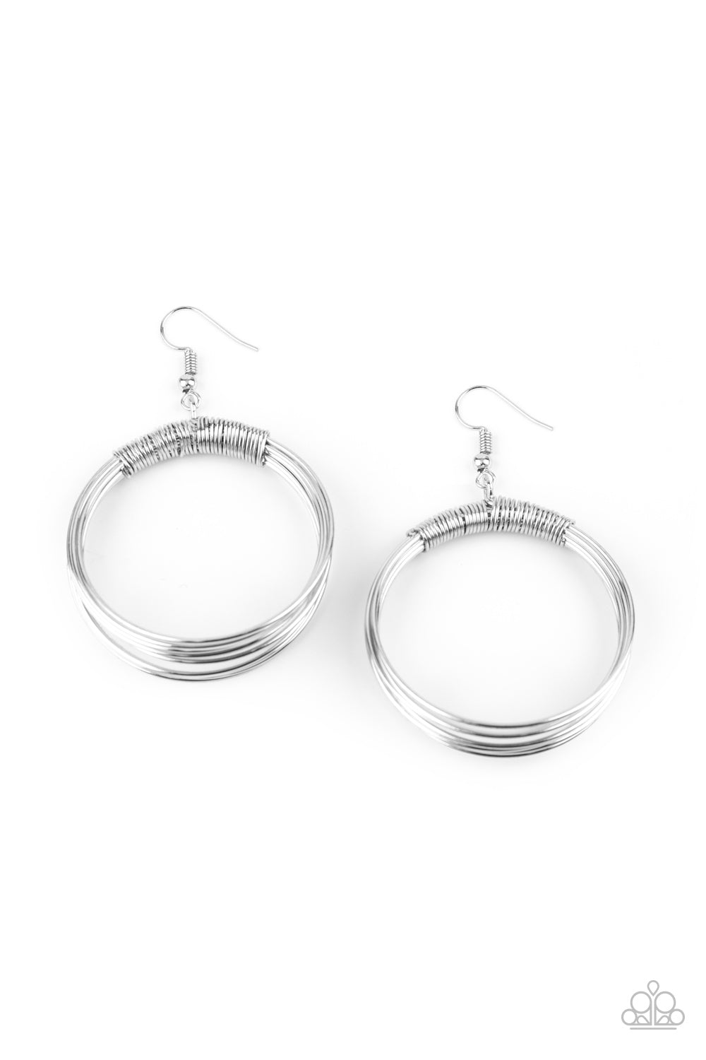Urban-Spun - Silver Earring