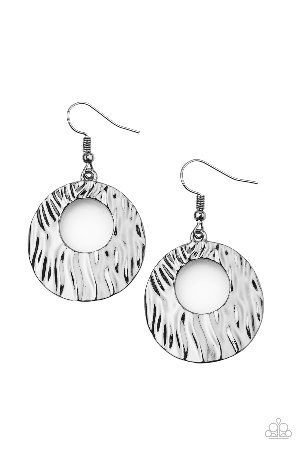 Warped Perceptions - Black Earring