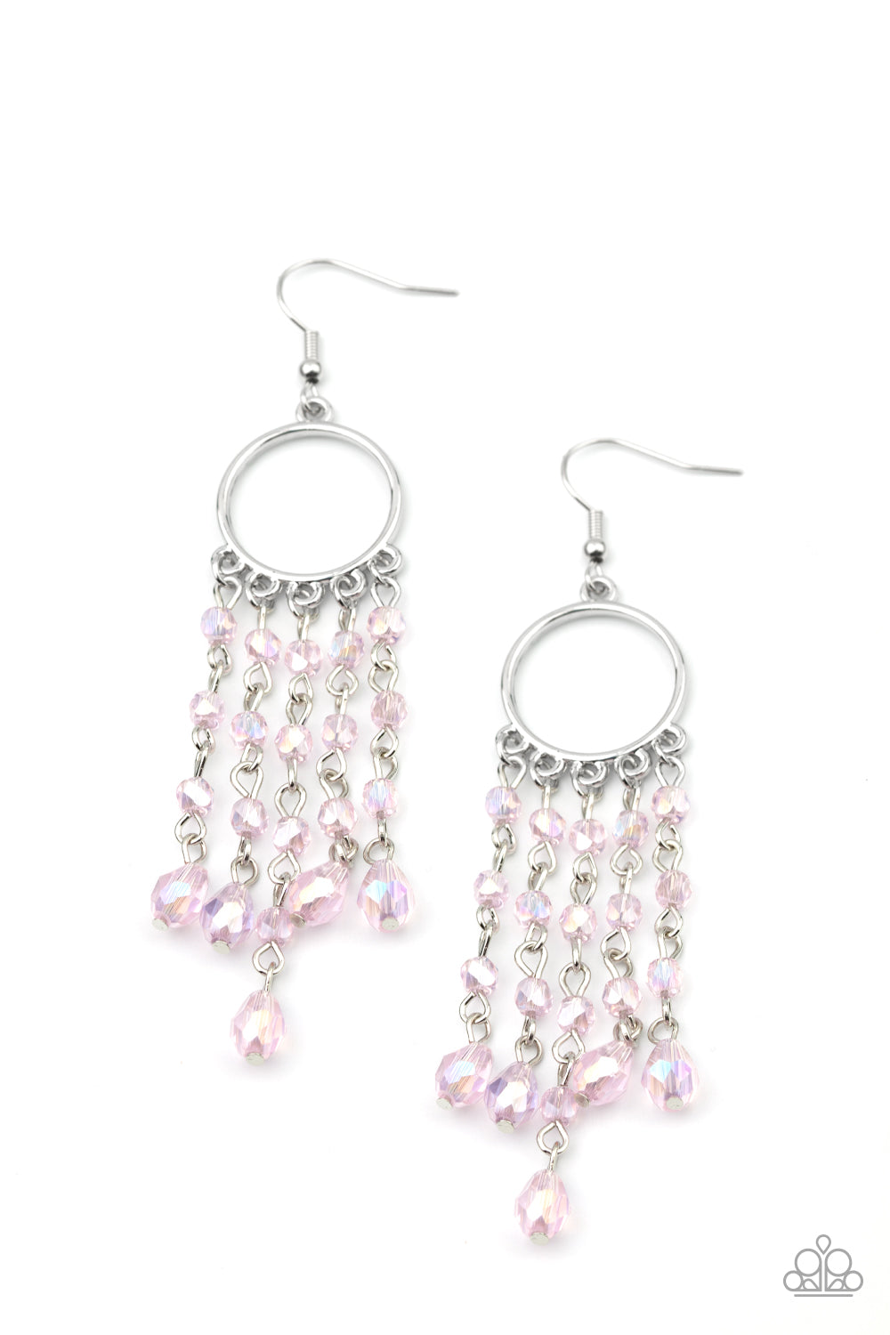 Dazzling Delicious - Pink Earring