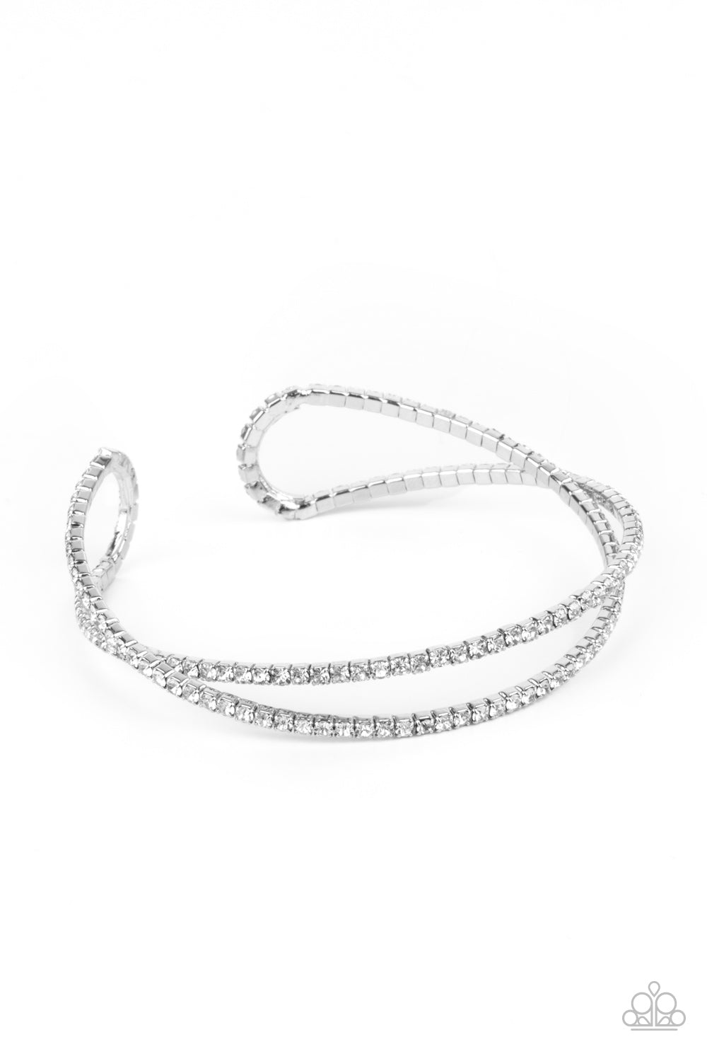 Plus One Status - White Bracelet