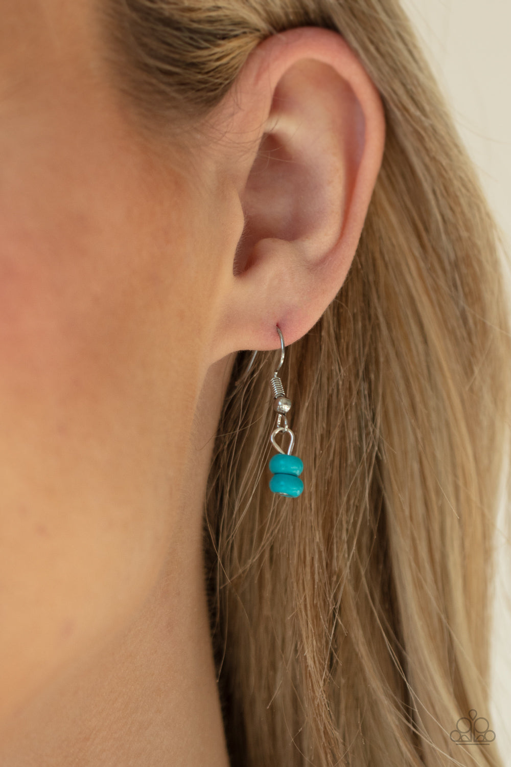 Country Sweetheart - Blue Necklace