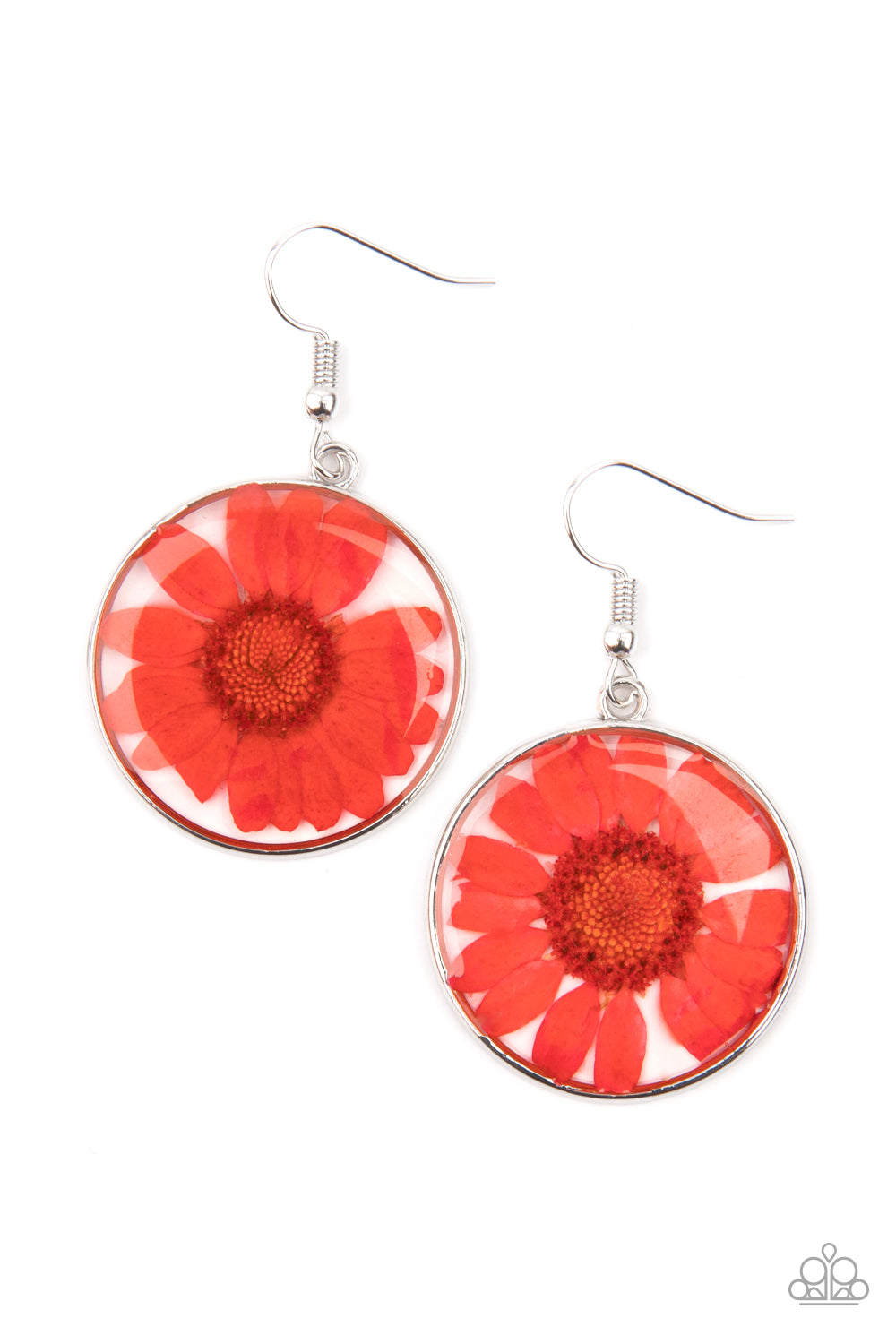 Forever Florals - Red Earring
