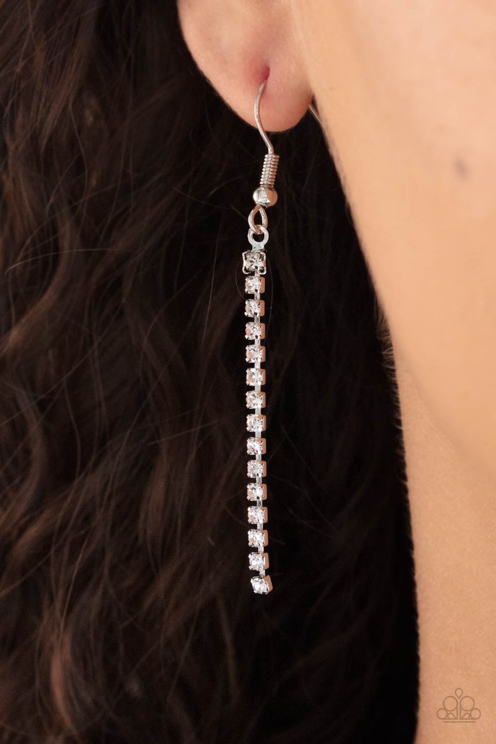 Dangerously Demure - White Necklace