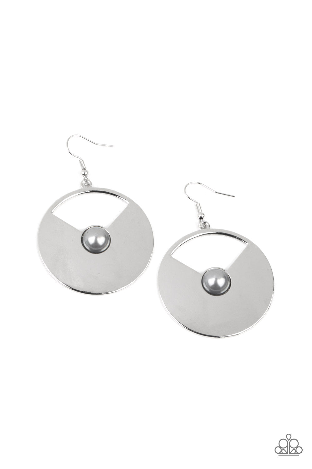 Record-Breaking Brilliance - Silver Earring