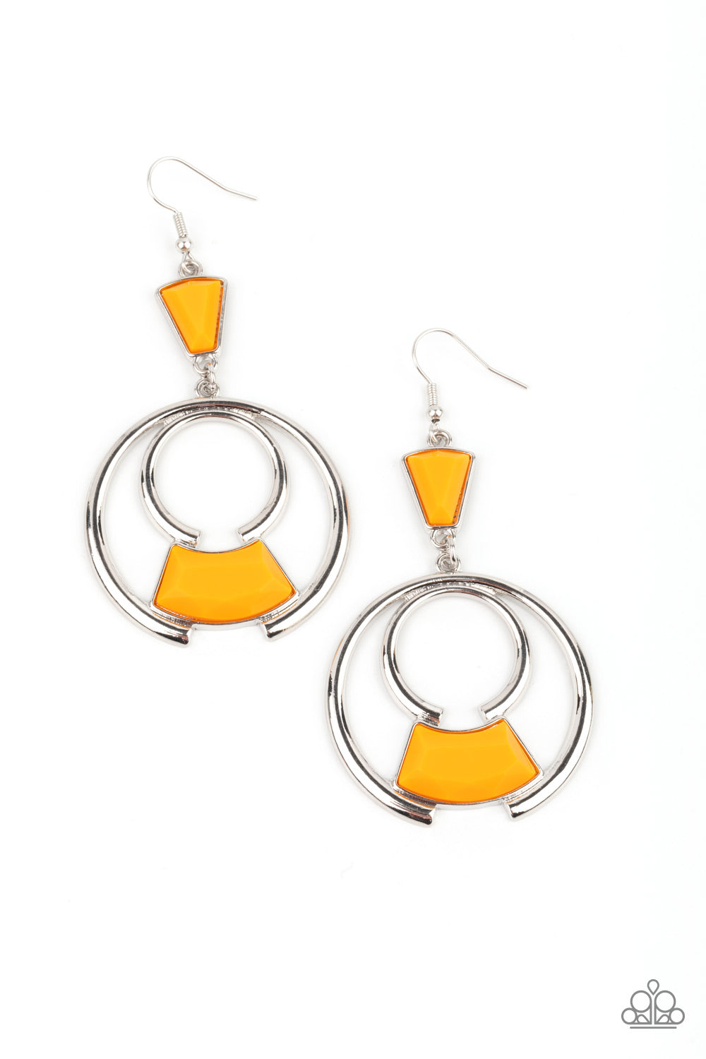 Deco Dancing - Orange Earring