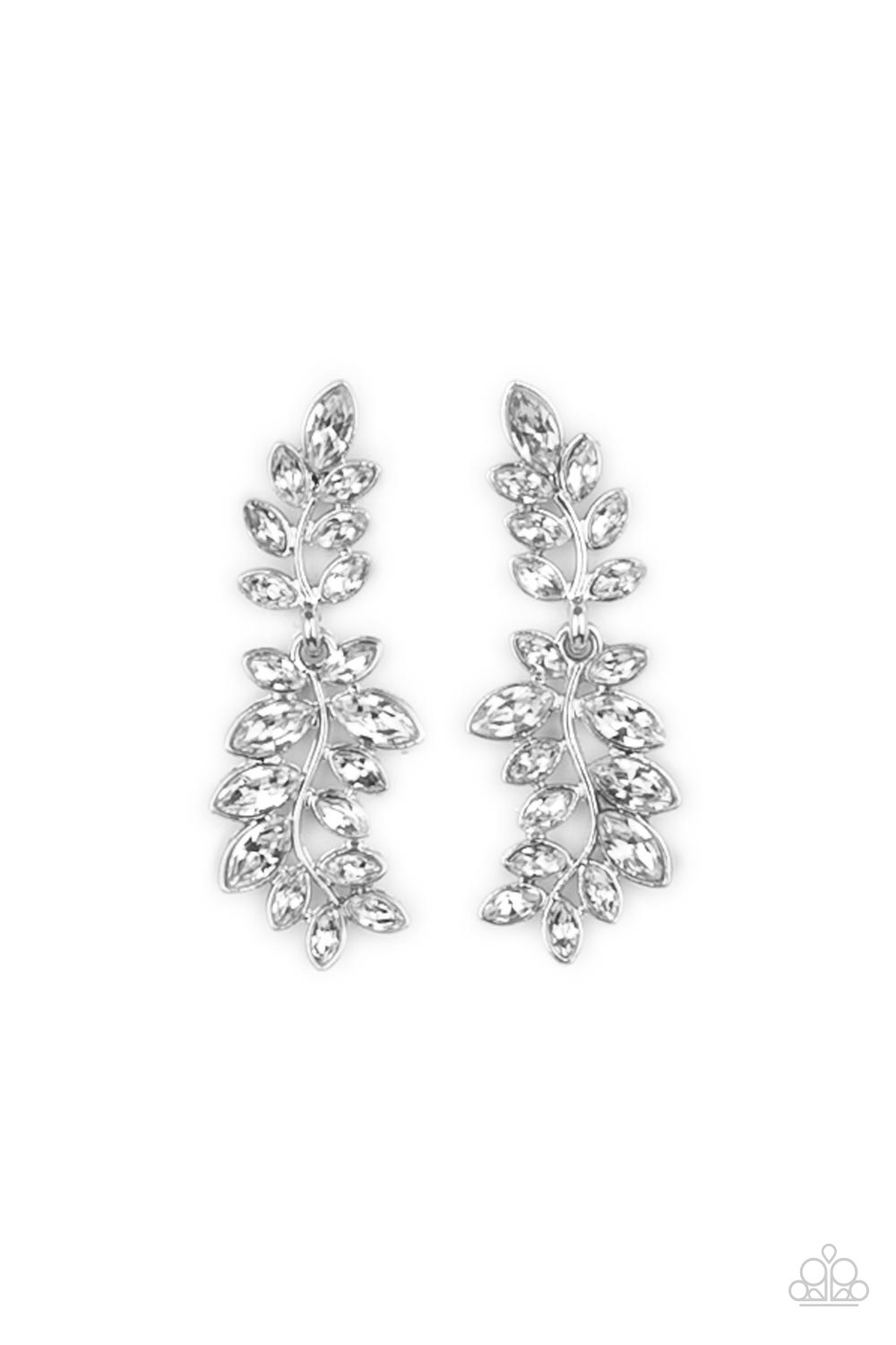 Frond Fairytale - White Earring