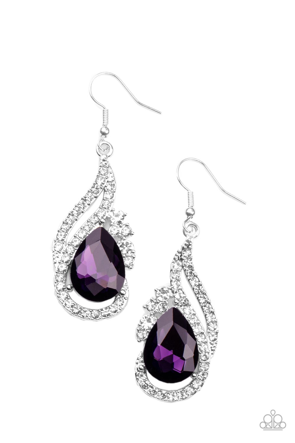 Dancefloor Diva - Purple Earring