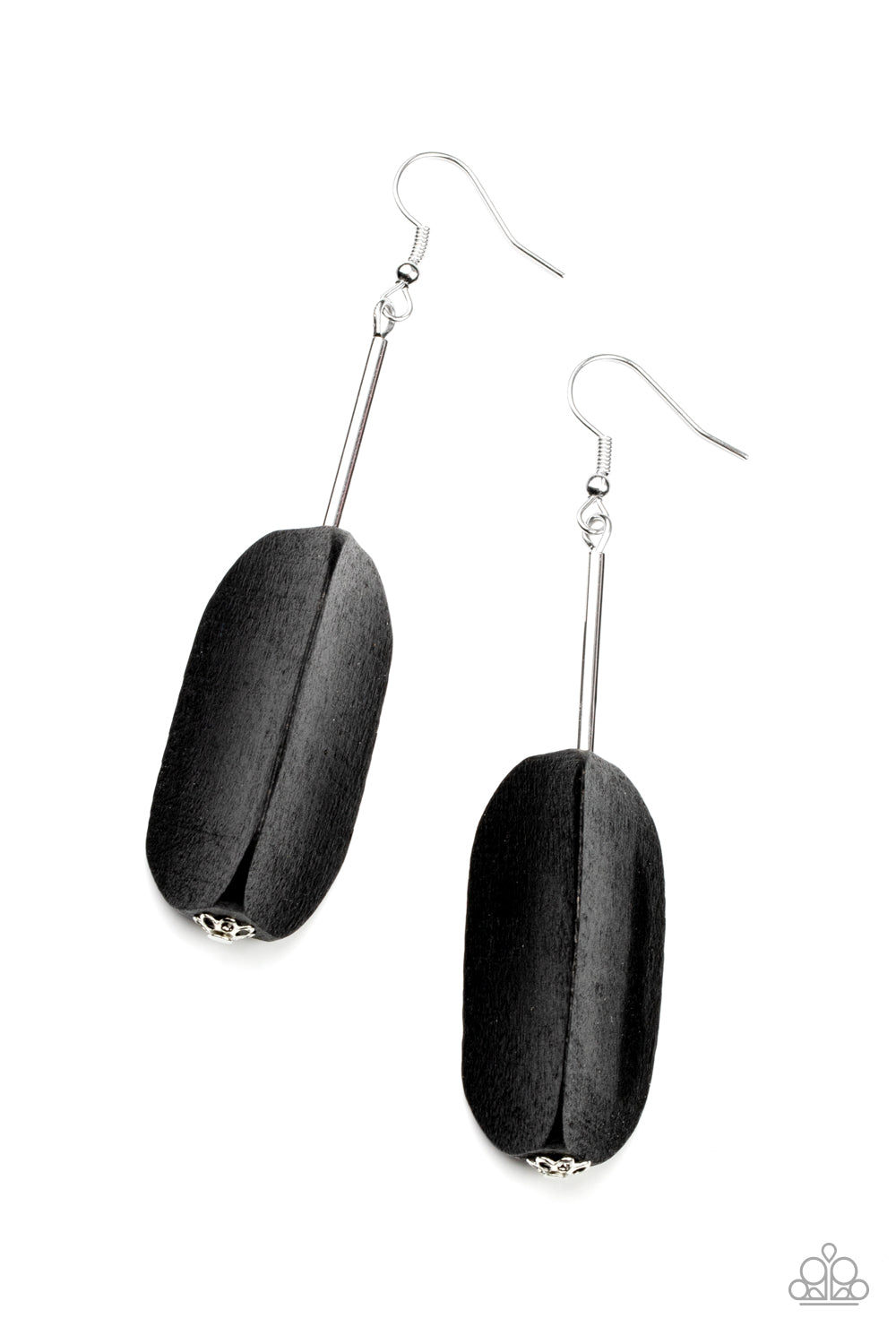 Tamarack Trail - Black Earring