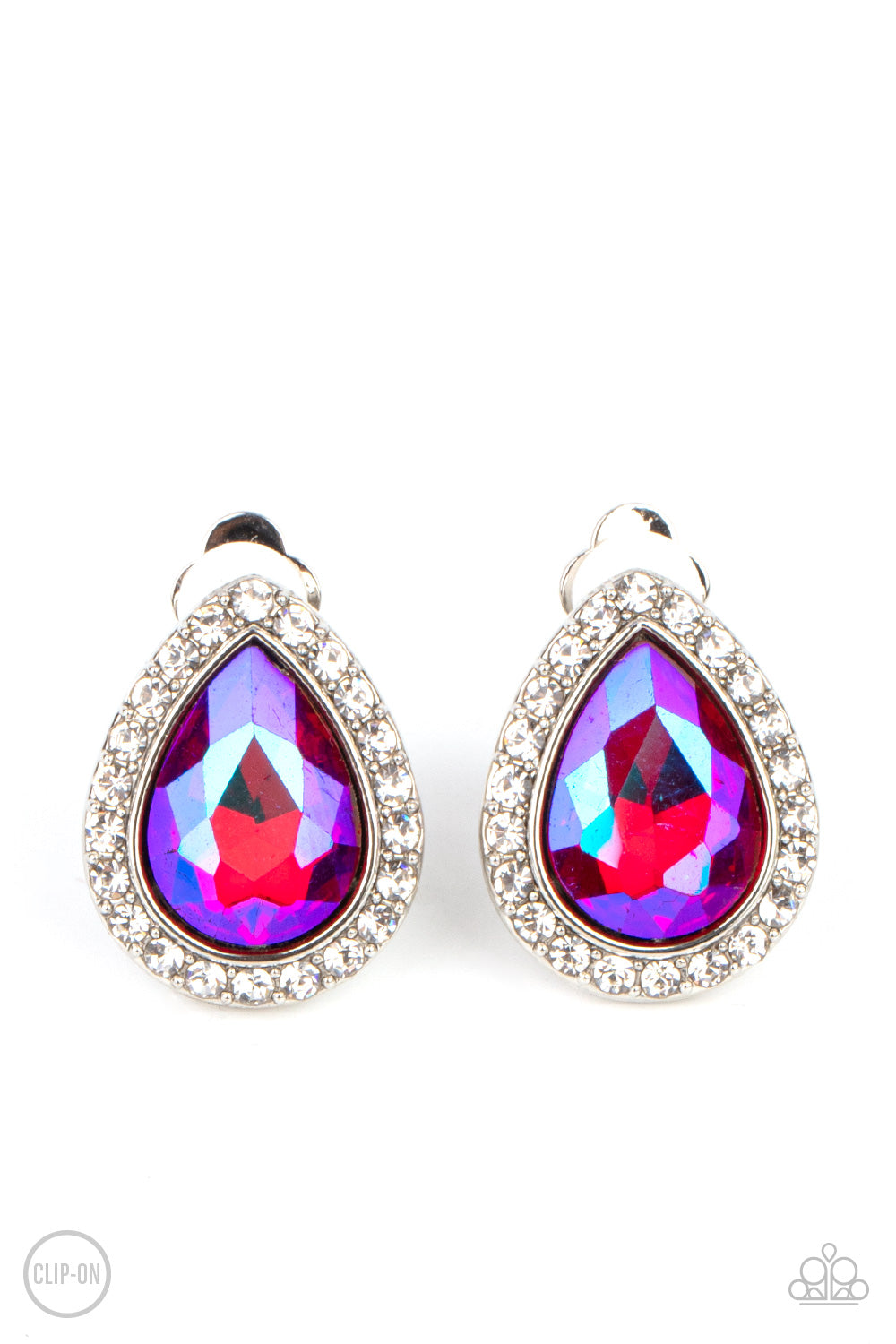Cosmic Castles - Pink Earring