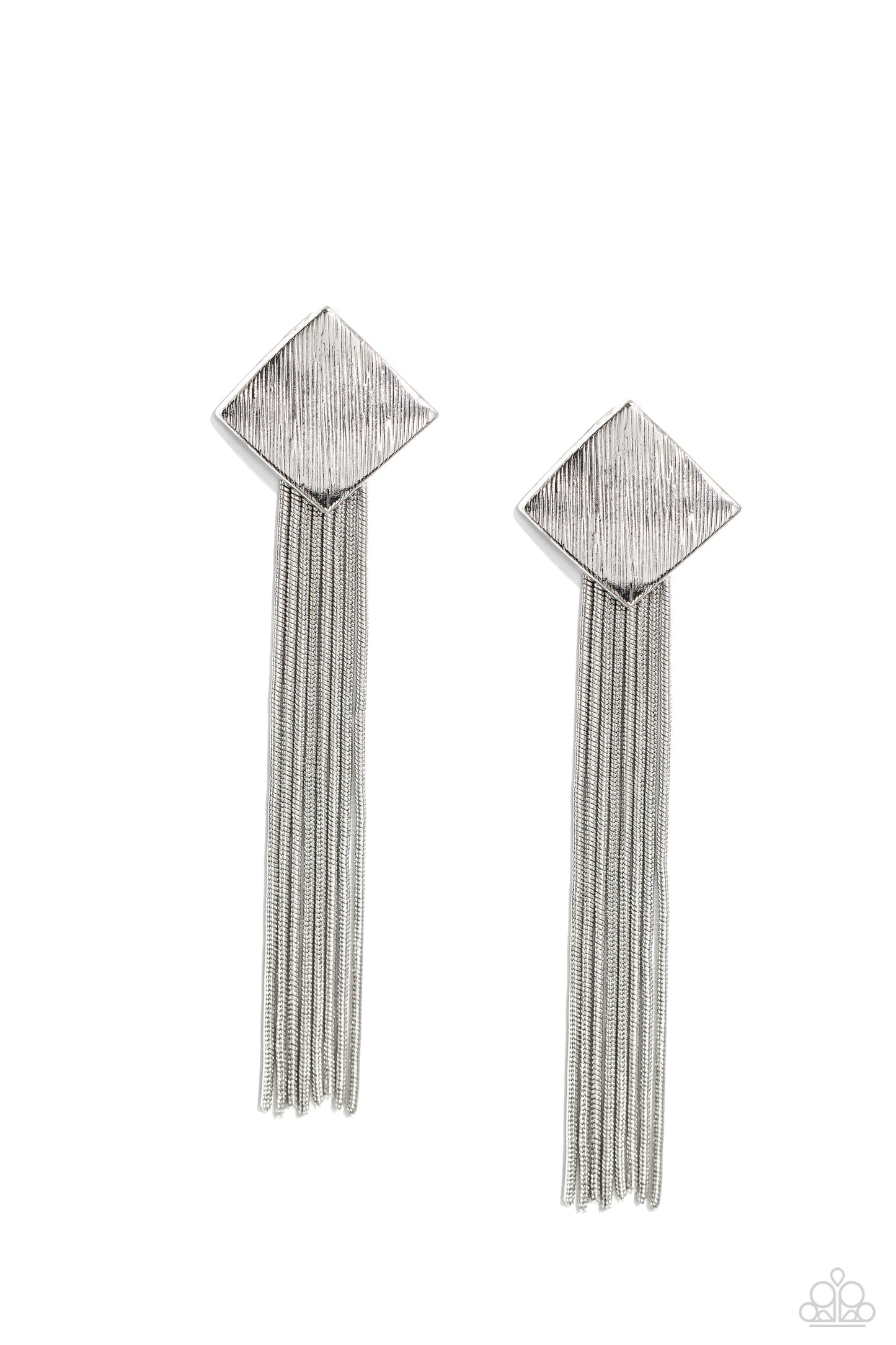 Experimental Elegance - Silver Earring