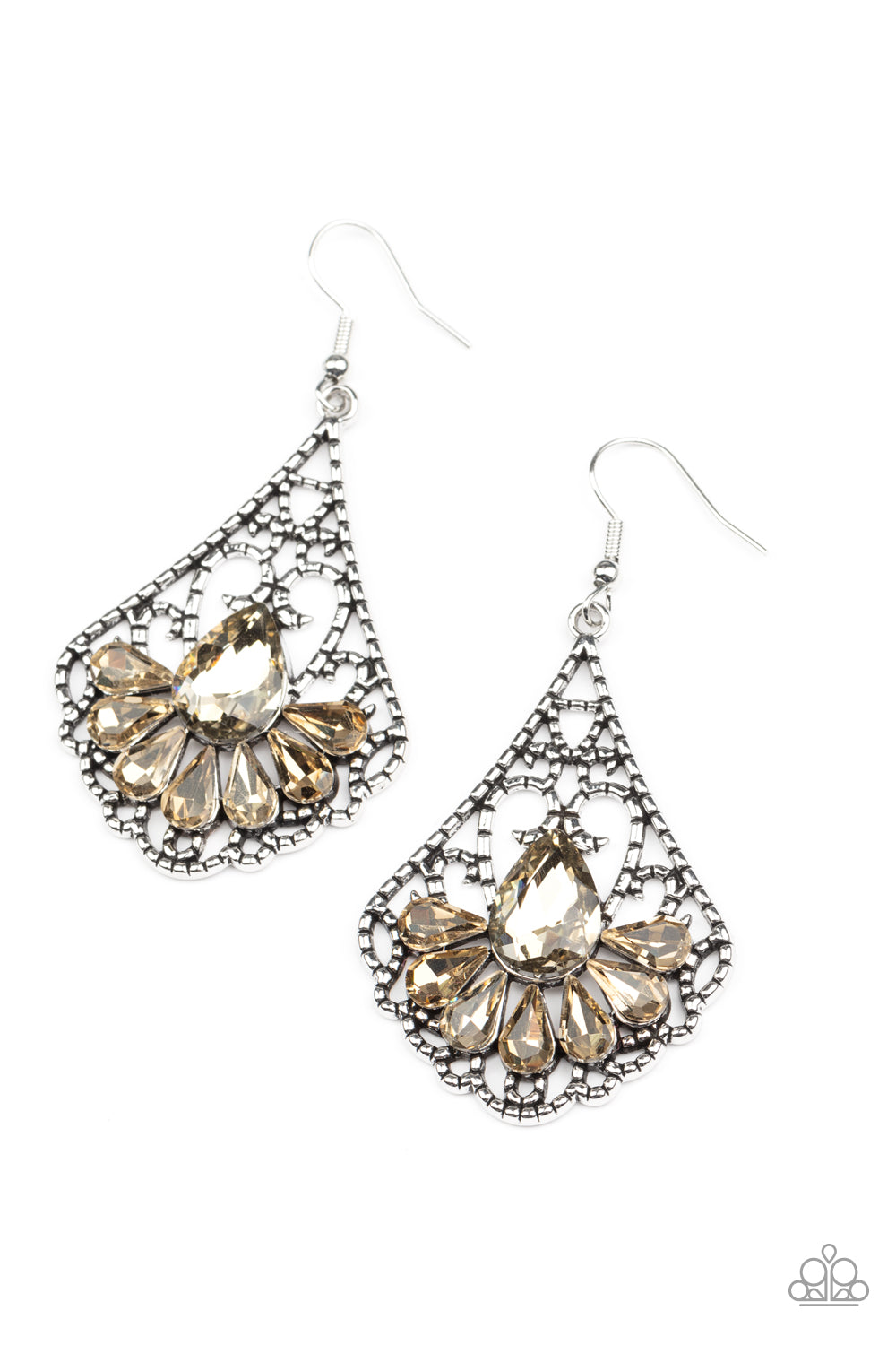 Exemplary Elegance - Brown Earring