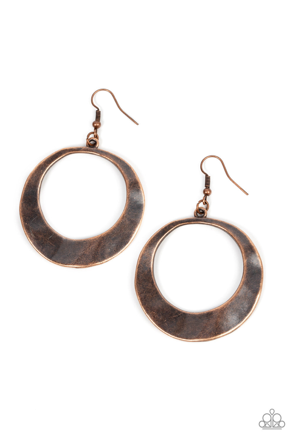 Urban Eclipse - Copper Earring