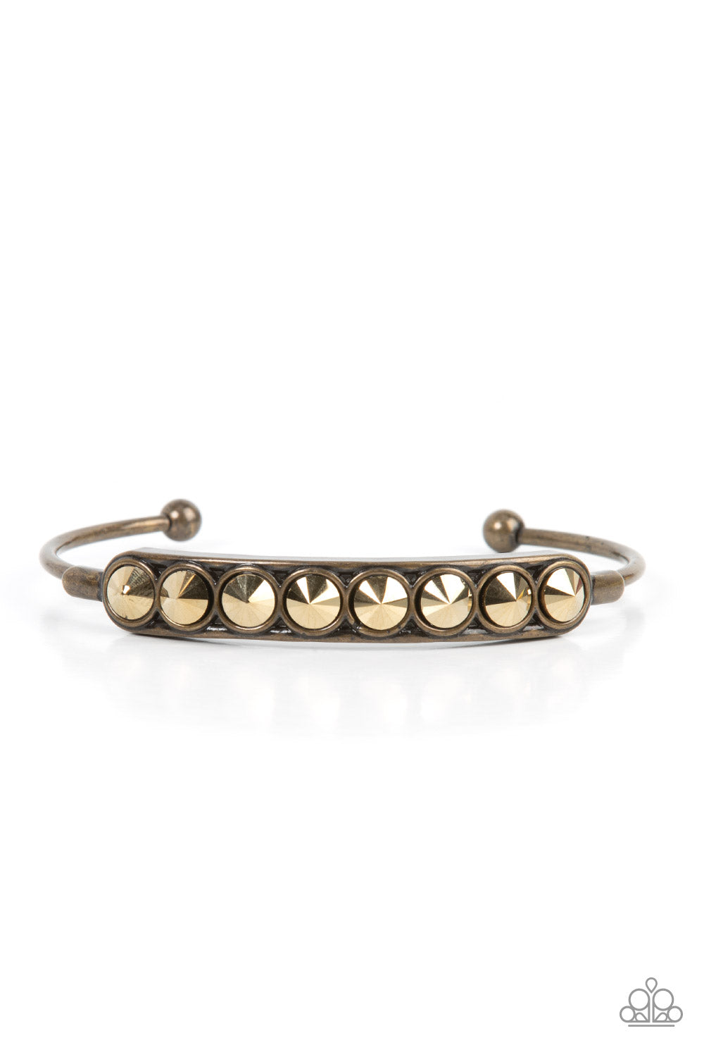 Vertigo Views - Brass Bracelet