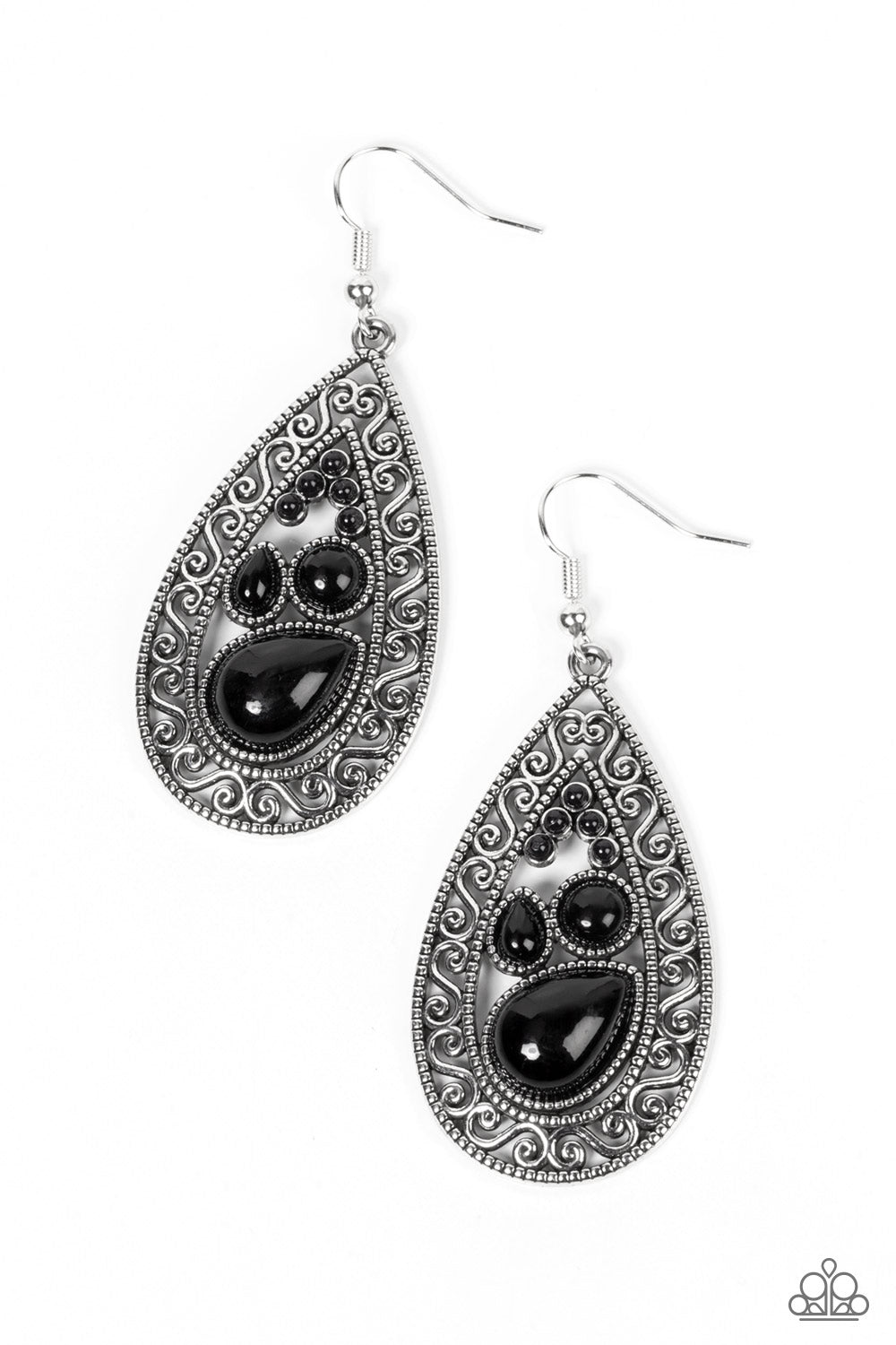 Nautical Daydream - Black Earring