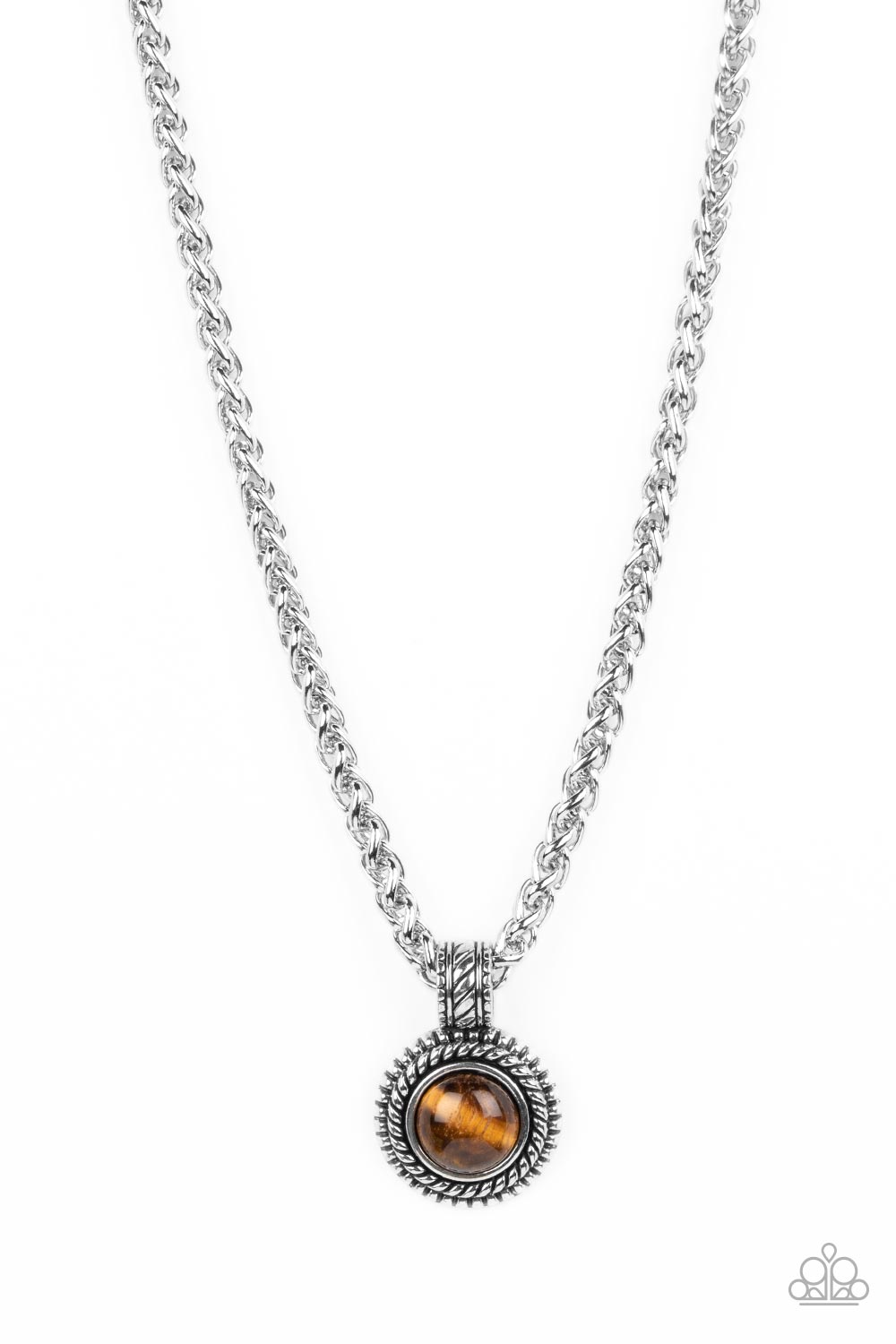 Pendant Dreams - Brown Necklace