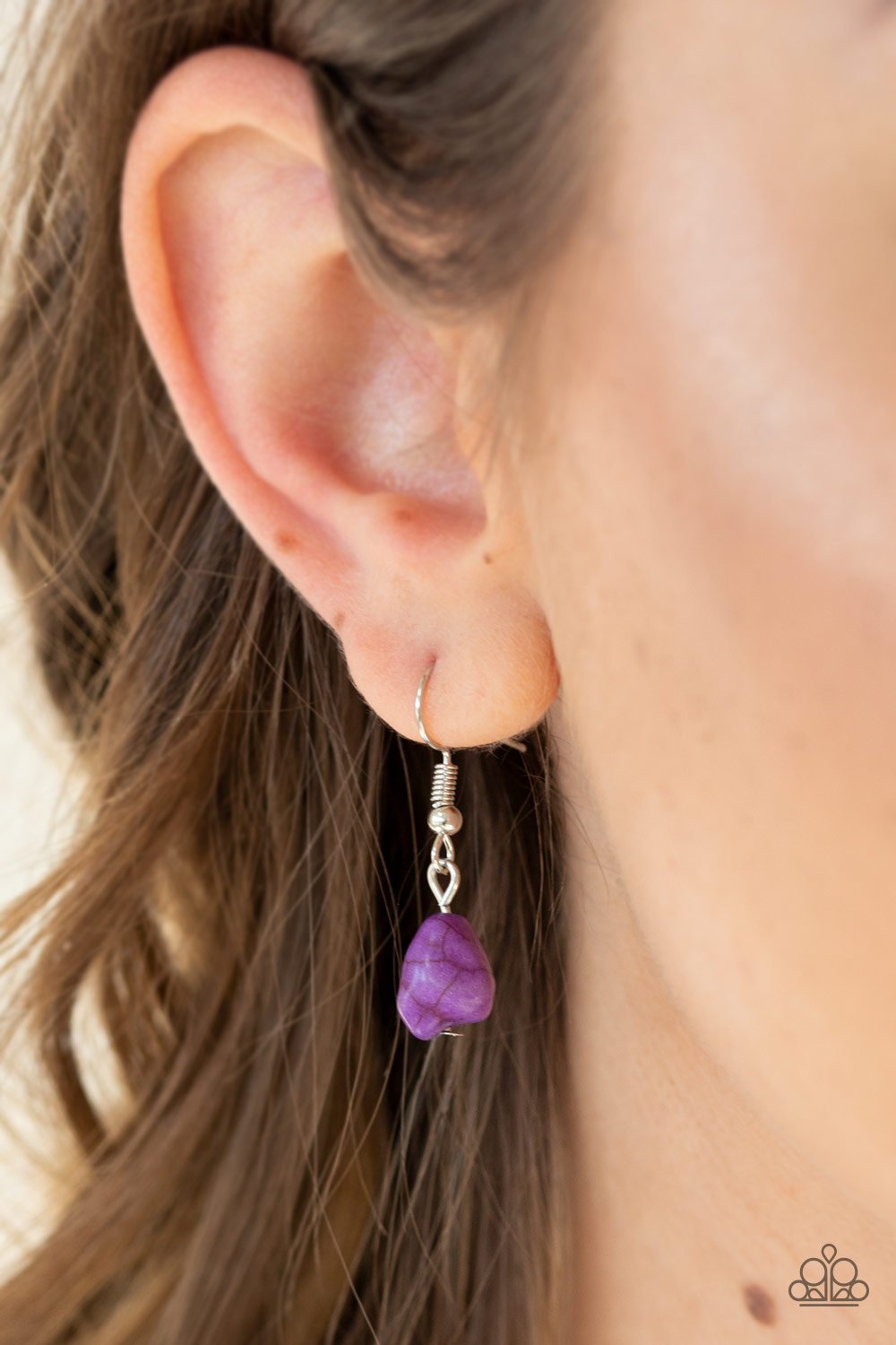 Purple Quarry Trail Necklace