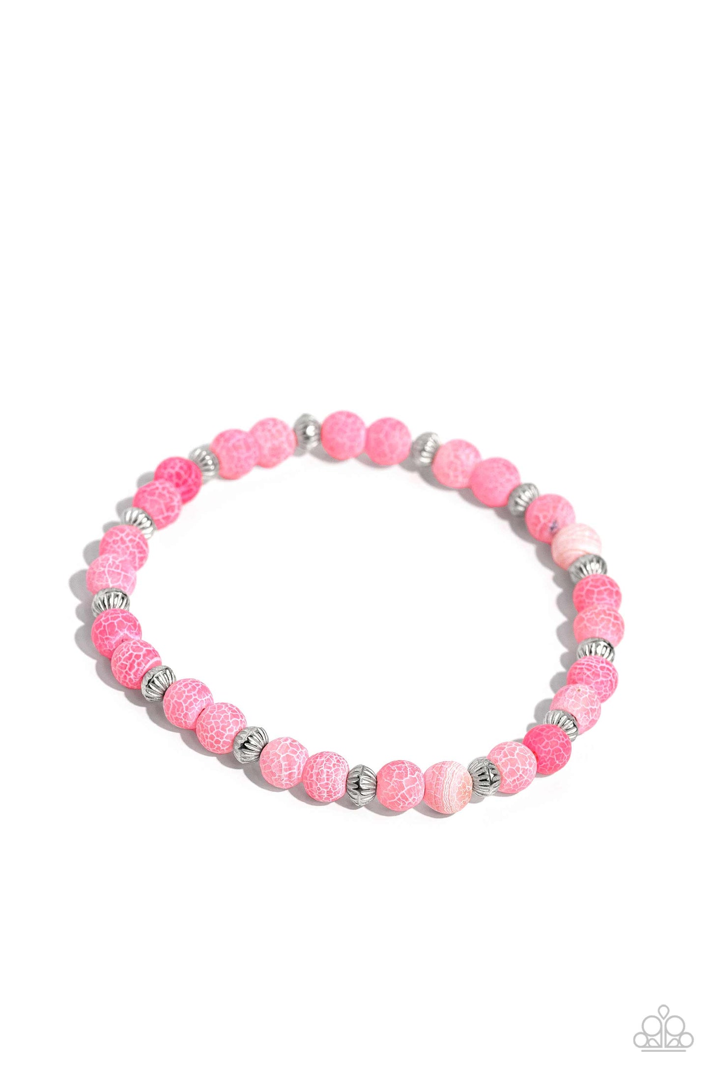 Ethereally Earthy - Pink Bracelet