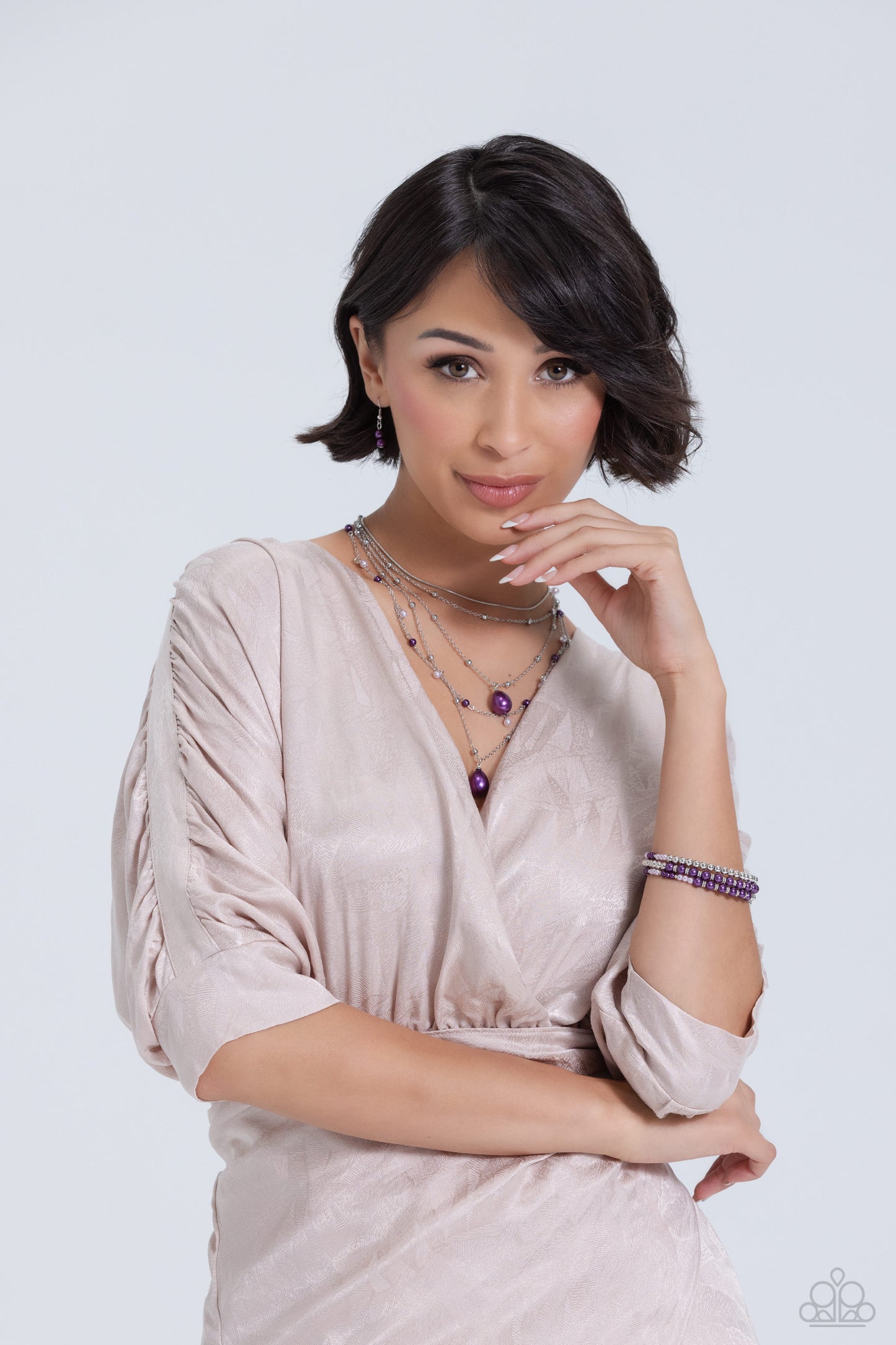 SASS with Flying Colors - Purple Necklace