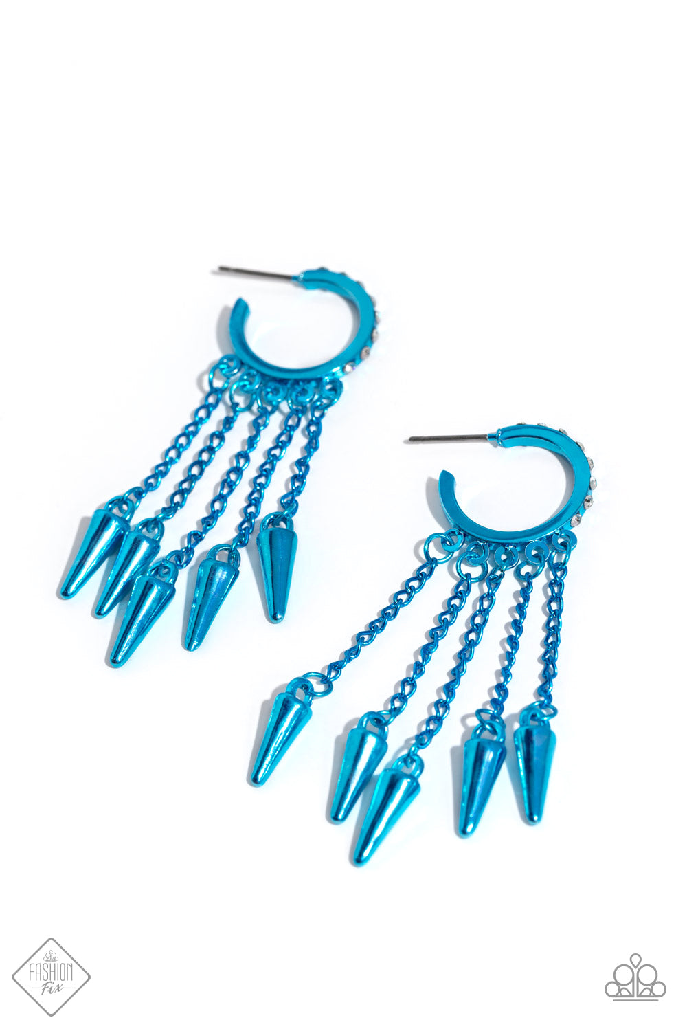 Piquant Punk - Blue Earring