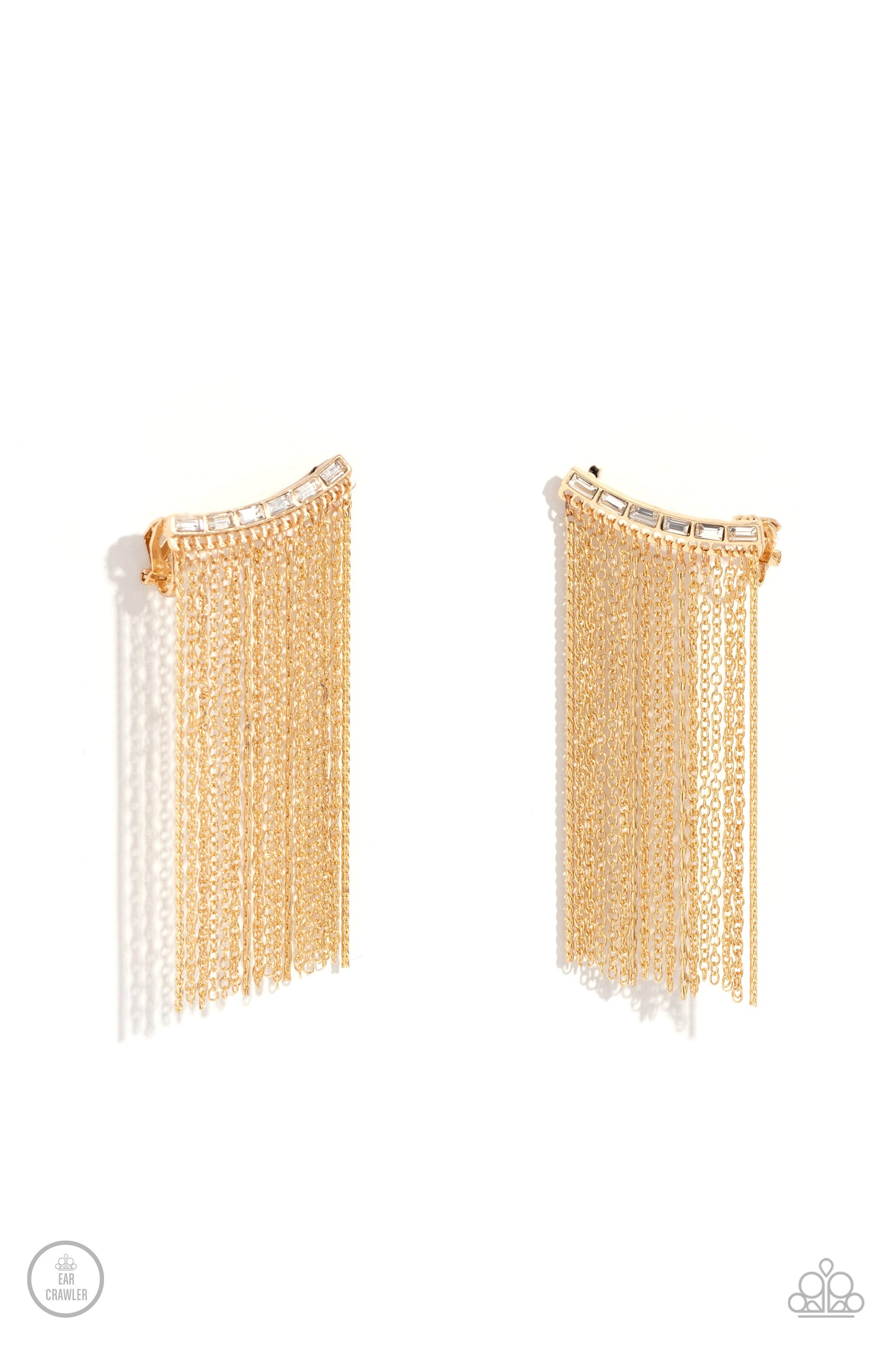 Feuding Fringe - Gold Earring