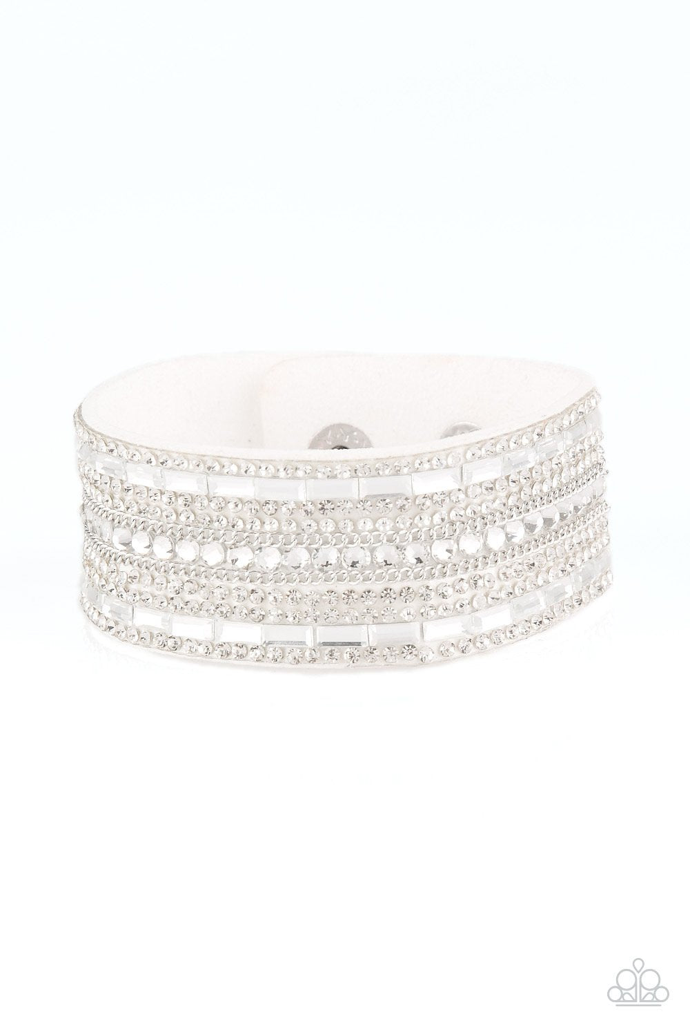 Rebel Radiance - White Bracelet