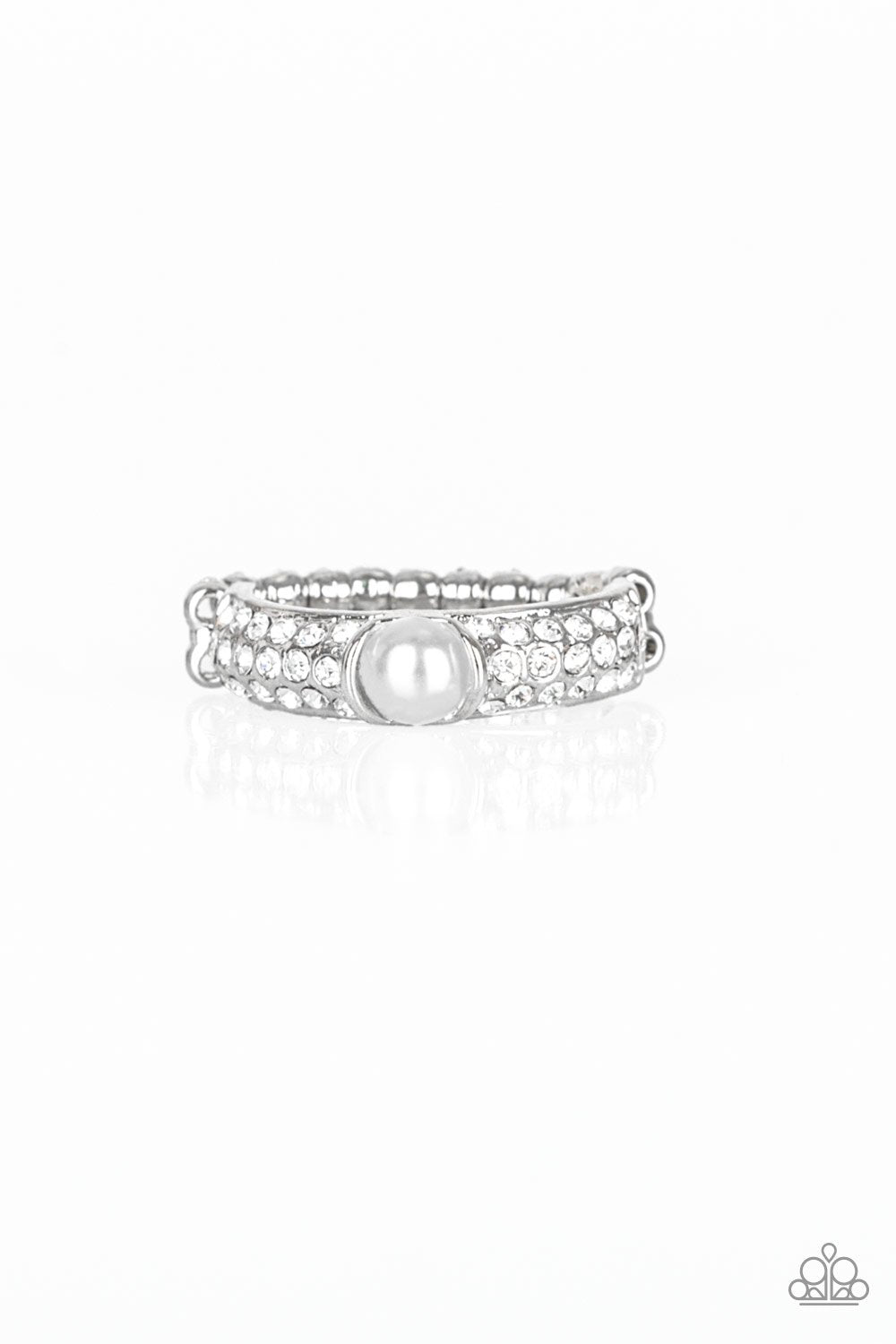 White Brighten Your Day Ring