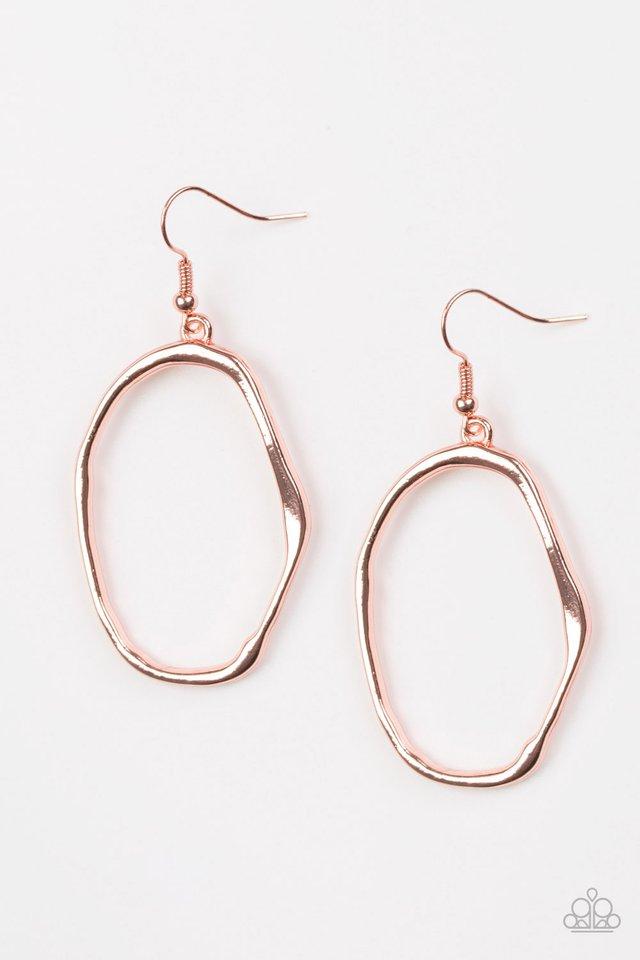 Copper Eco Chic Earrings